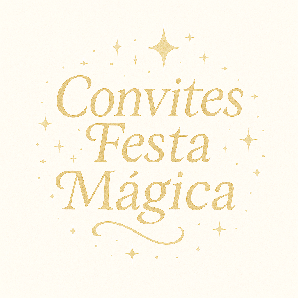 Logo Convites Festa Mágica